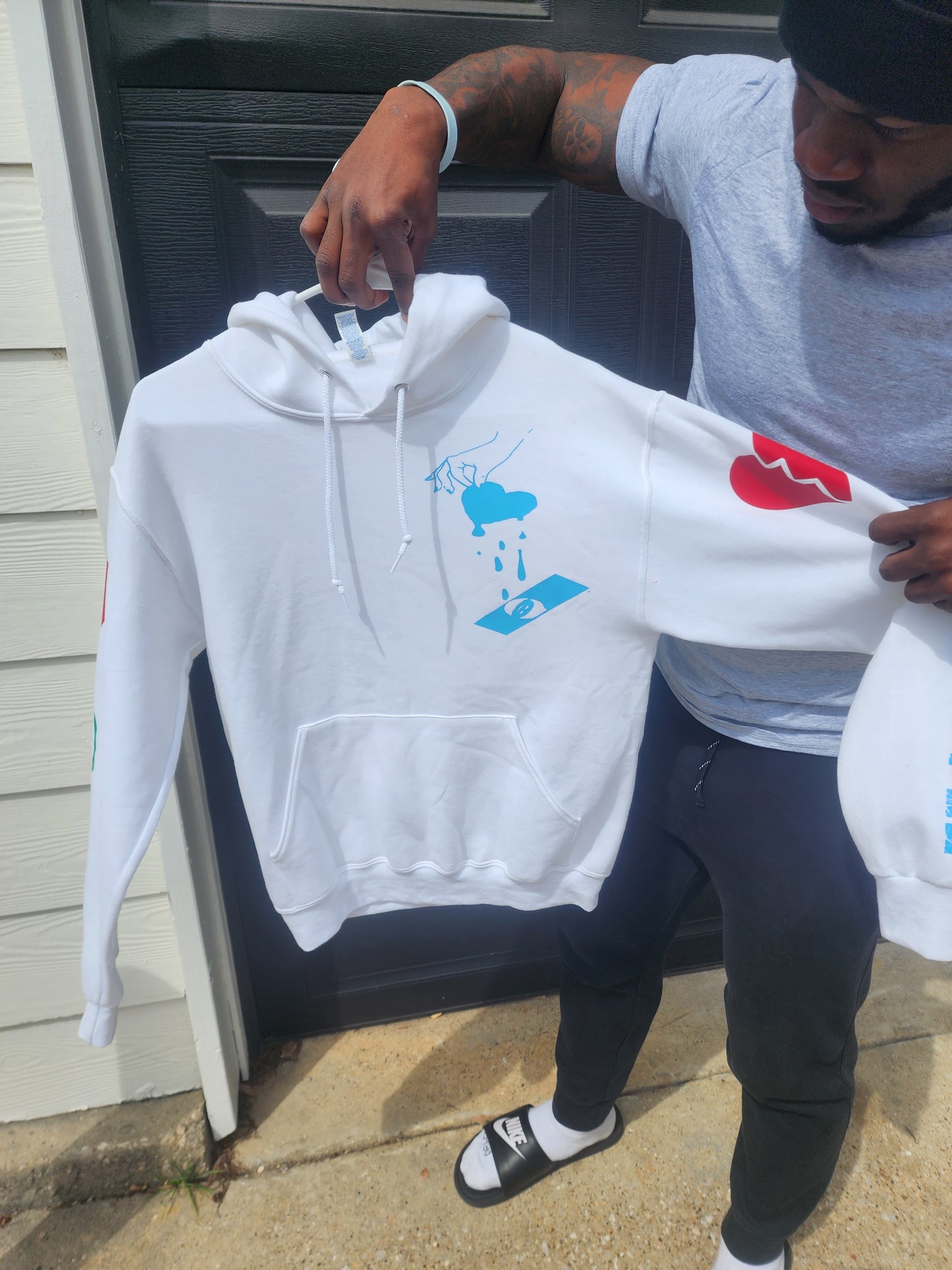 Love Over Money Gaffle hoodie. 1 of 1 small.