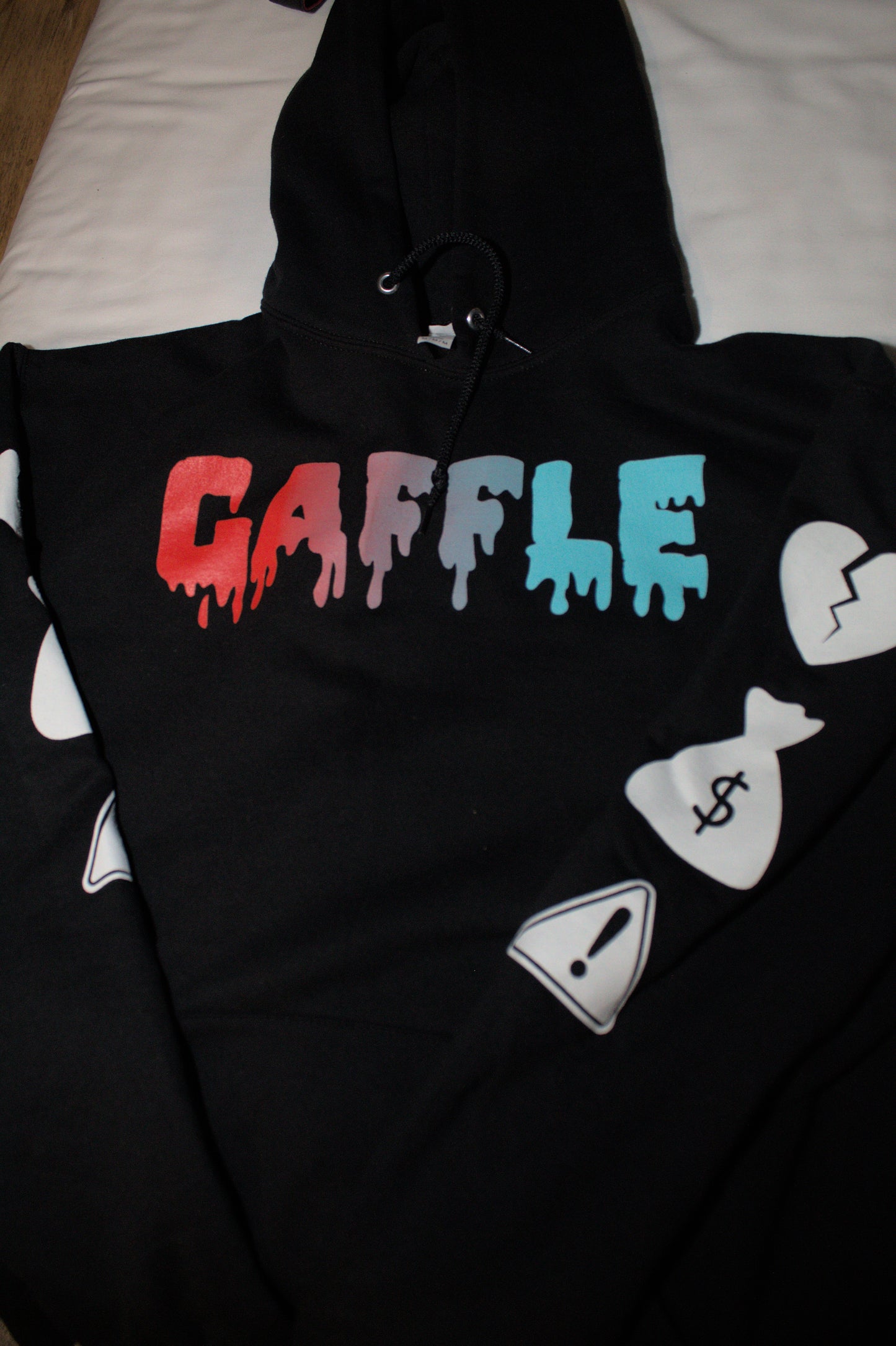 Black "Gaffle" Hoodie