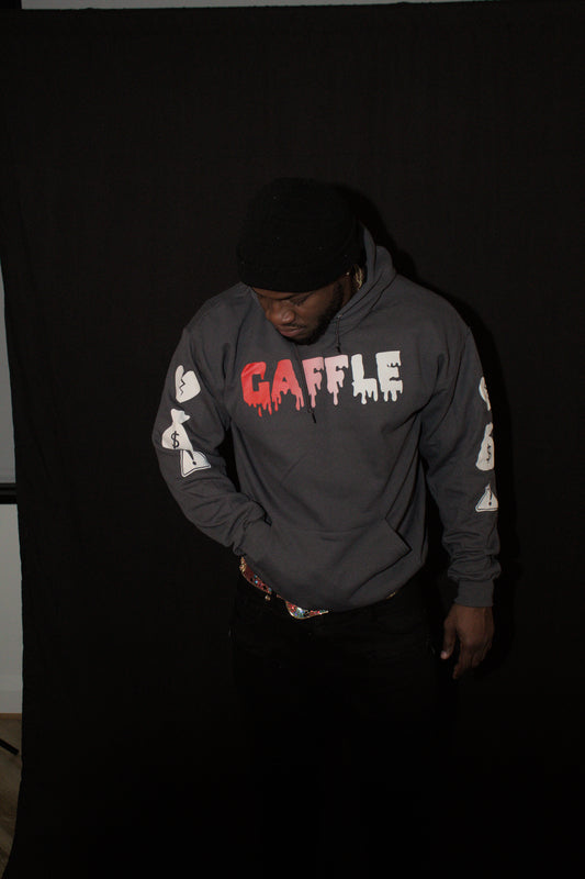 Grey "Gaffle" Hoodie